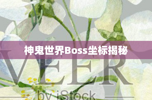 神鬼世界Boss坐标揭秘图片