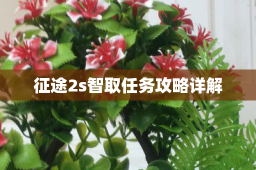 征途2s智取任务攻略详解图片
