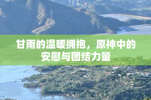 原神中的安慰与团结力量图片