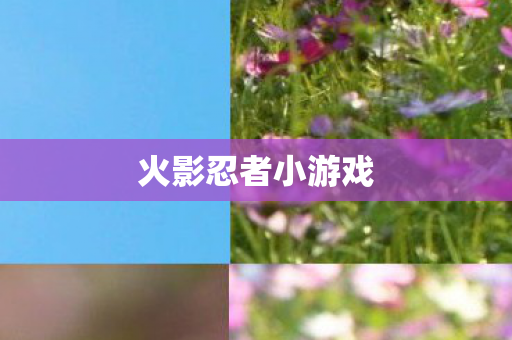 火影忍者小游戏图片