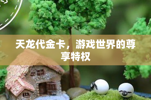 游戏世界的尊享特权图片