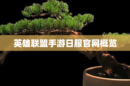 英雄联盟手游日服官网概览图片