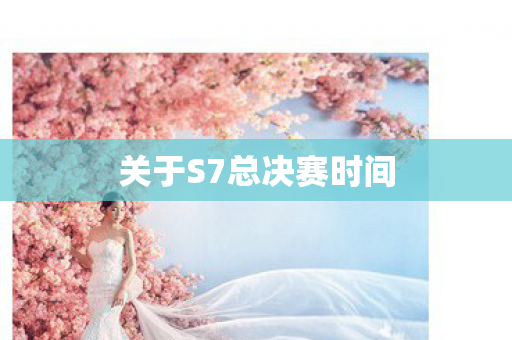 关于S7总决赛时间图片