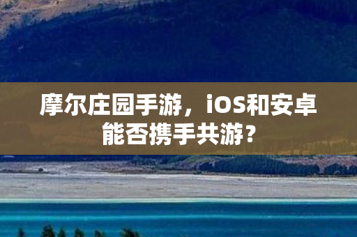 iOS和安卓能否携手共游图片