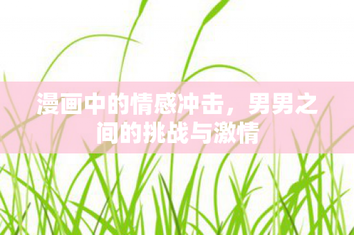 男男之间的挑战与激情图片