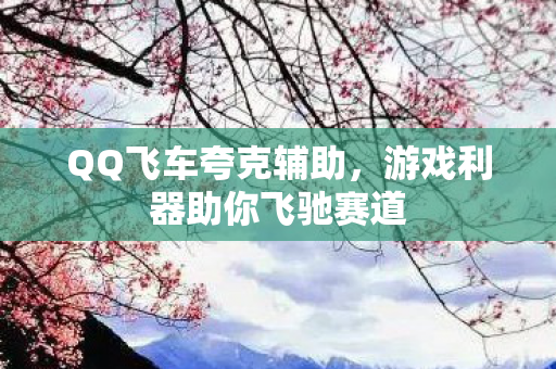 游戏利器助你飞驰赛道图片