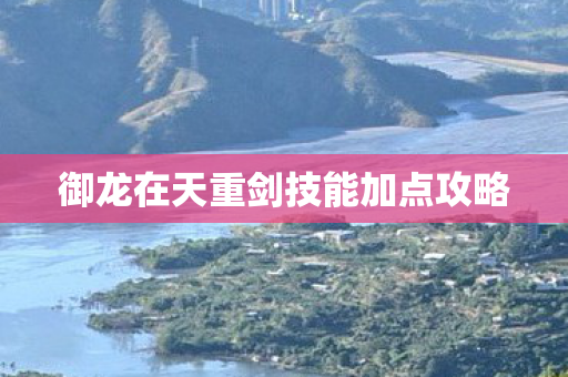 御龙在天重剑技能加点攻略图片