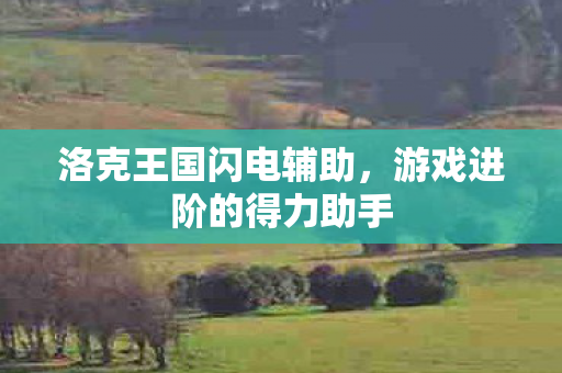 游戏进阶的得力助手图片