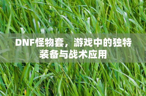 游戏中的独特装备与战术应用图片