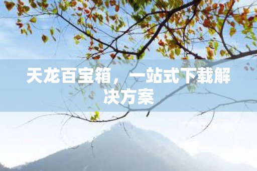 一站式下载解决方案图片