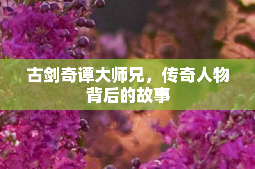 传奇人物背后的故事图片