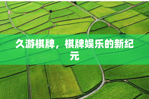 棋牌娱乐的新纪元图片