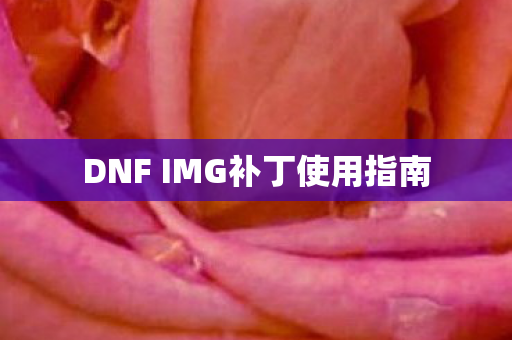 DNF IMG补丁使用指南图片