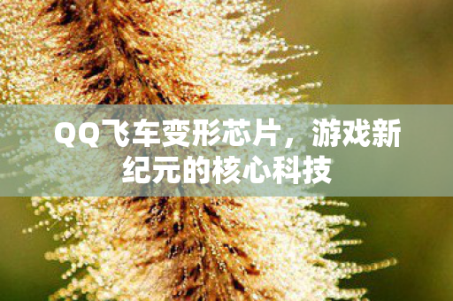 游戏新纪元的核心科技图片
