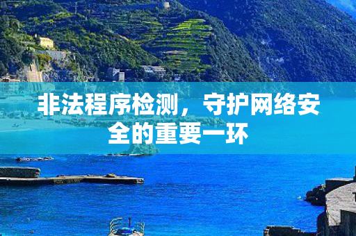 守护网络安全的重要一环图片
