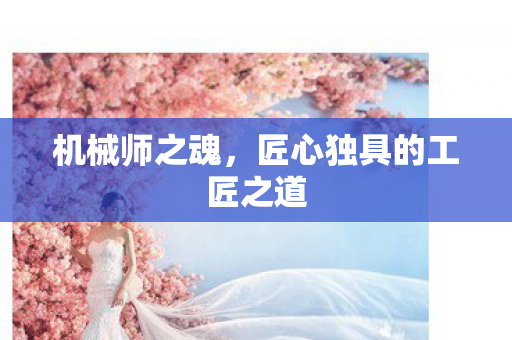 匠心独具的工匠之道图片