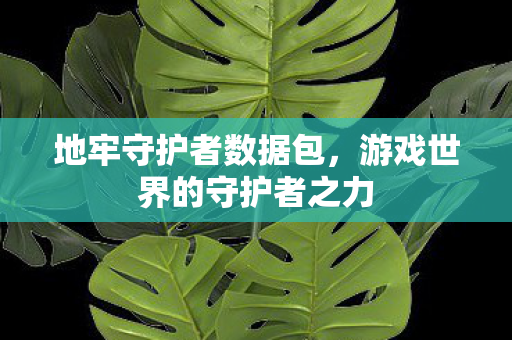 游戏世界的守护者之力图片