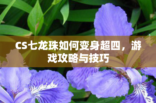 CS七龙珠如何变身超四图片