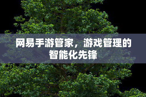 游戏管理的智能化先锋图片