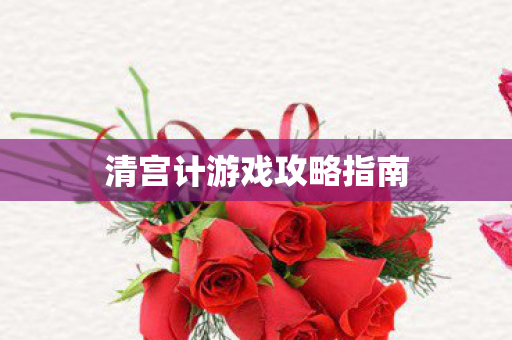 清宫计游戏攻略指南 清宫计游戏攻略指南