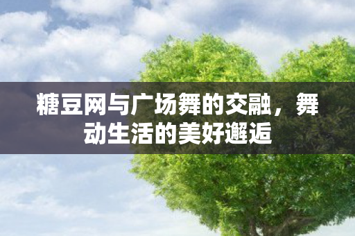 糖豆网与广场舞的交融图片