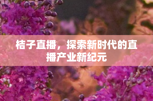 探索新时代的直播产业新纪元图片