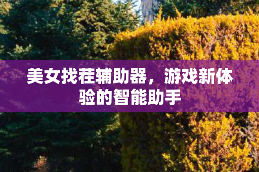 游戏新体验的智能助手图片