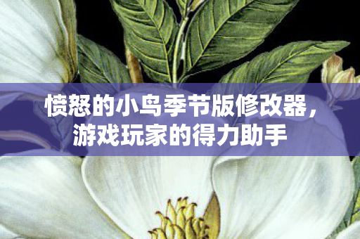 愤怒的小鸟季节版修改器图片