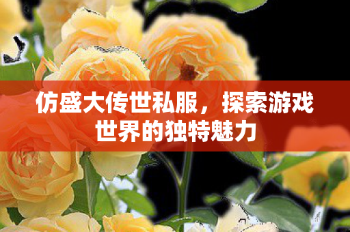 探索游戏世界的独特魅力图片