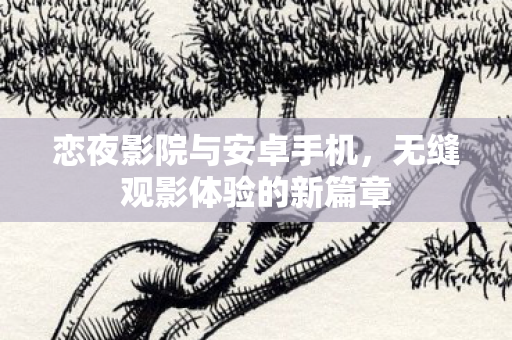 无缝观影体验的新篇章图片