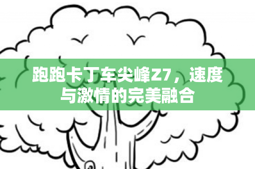 速度与激情的完美融合图片