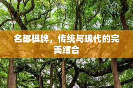 传统与现代的完美结合图片