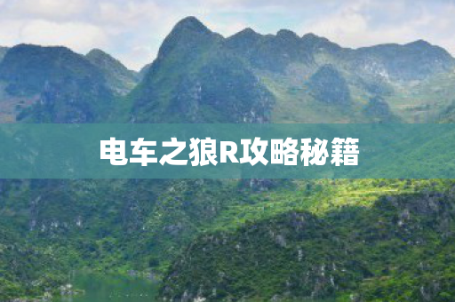 电车之狼R攻略秘籍图片