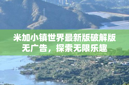 米加小镇世界最新版破解版无广告图片