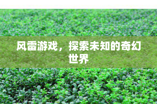 探索未知的奇幻世界图片