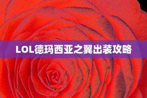 LOL德玛西亚之翼出装攻略图片