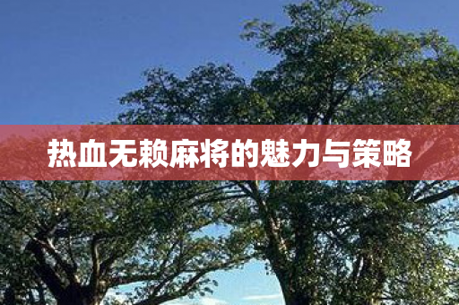热血无赖麻将的魅力与策略图片