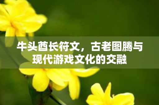 古老图腾与现代游戏文化的交融图片
