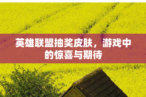 游戏中的惊喜与期待图片