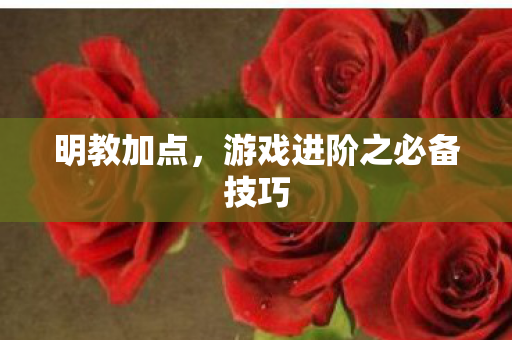 游戏进阶之必备技巧图片