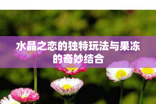 水晶之恋的独特玩法与果冻的奇妙结合 水晶之恋的独特玩法与果冻的奇妙结合