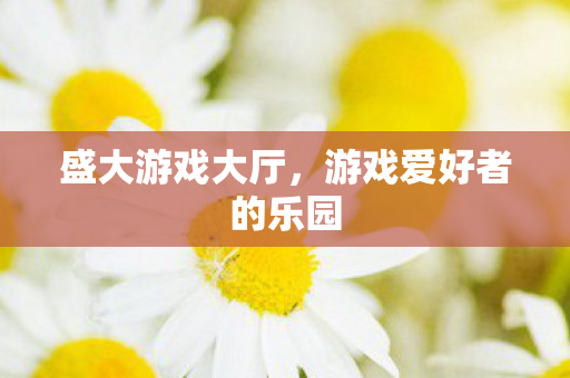 游戏爱好者的乐园图片