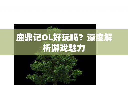 鹿鼎记OL好玩吗图片