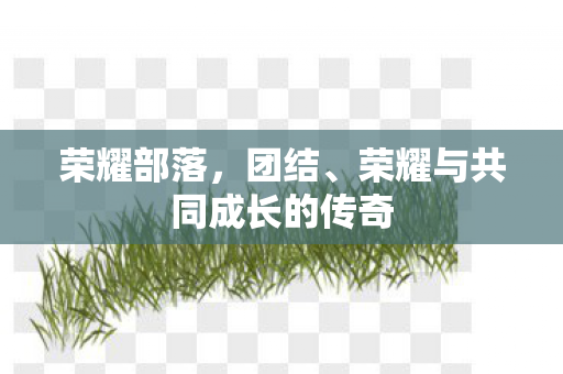 荣耀部落,团结、荣耀与共同成长的传奇 荣耀部落,团结、荣耀与共同成长的传奇