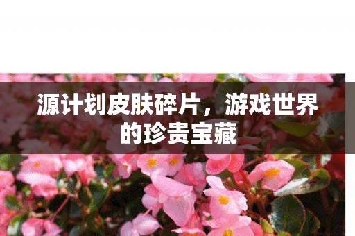 游戏世界的珍贵宝藏图片
