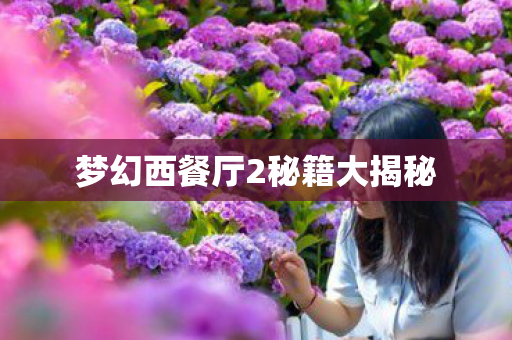 梦幻西餐厅2秘籍大揭秘图片