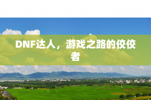 游戏之路的佼佼者图片