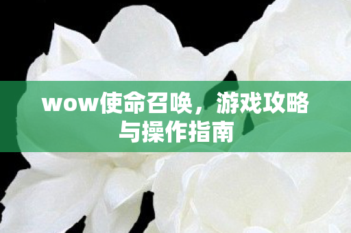 游戏攻略与操作指南图片