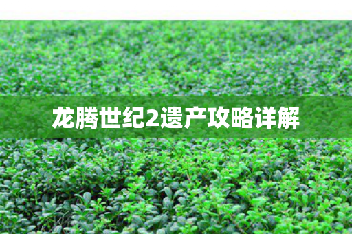 龙腾世纪2遗产攻略详解图片