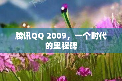 腾讯QQ 2009图片